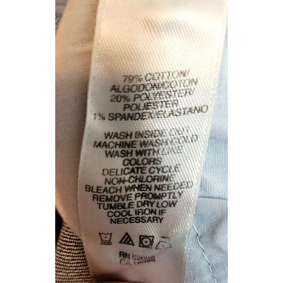 DKNY Dark Wash Mid-Rise Skinny Jeans - Size 8 - Picture 9 of 9